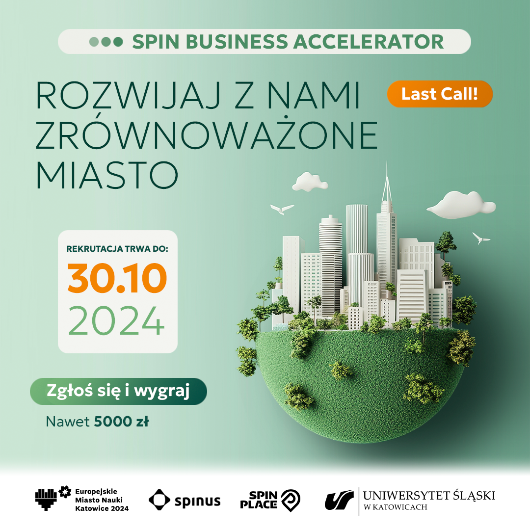 Rekrutacja do Spin Business Accelerator przedłużona do 30 października! 