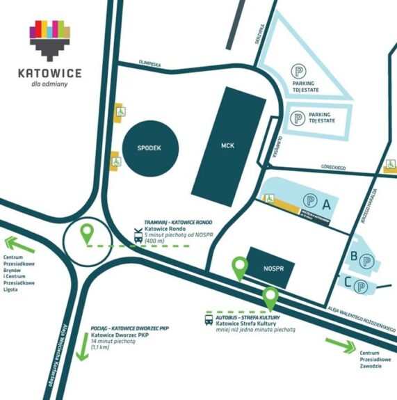 mapa parkingów
