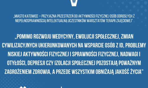 Pomimo rozwoju medycyny, ewolucji społecznej, zmian cywilizacyjnych ukierunkowanych na wsparcie osób z ID, problemy niskiej AF i sprawności fizycznej, nadwagi i otyłości, depresji czy izolacji społecznej pozostają poważnym zagrożeniem zdrowia, a przede wszystkim obniżają jakość życia” 