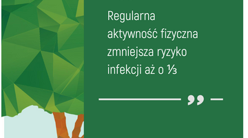 Regularna aktywność fizyczna zmniejsza ryzyko infekcji aż o 1/3