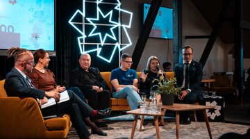 Forum przyszłości Miasta Nauki 2025 -  zdjecie uczetsników panelu